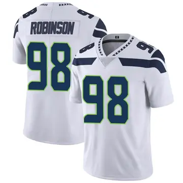 Nike Alton Robinson Men's Limited Seattle Seahawks White Vapor Untouchable Jersey