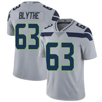 Nike Austin Blythe Men's Limited Seattle Seahawks Gray Alternate Vapor Untouchable Jersey