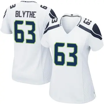 Nike Austin Blythe Women's Game Seattle Seahawks White Jersey