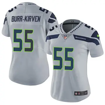 Nike Ben Burr-Kirven Women's Limited Seattle Seahawks Gray Alternate Vapor Untouchable Jersey