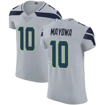 Nike Benson Mayowa Men's Elite Seattle Seahawks Gray Alternate Vapor Untouchable Jersey
