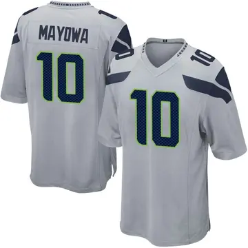 Nike Benson Mayowa Men's Game Seattle Seahawks Gray Alternate Jersey