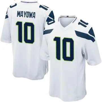 Nike Benson Mayowa Men's Game Seattle Seahawks White Jersey