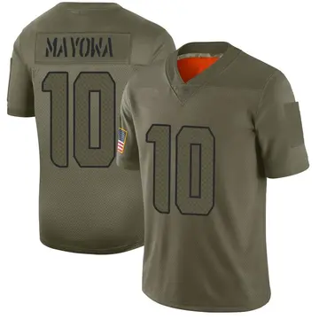 Nike Benson Mayowa Men's Limited Seattle Seahawks Camo 2019 Salute to Service Jersey