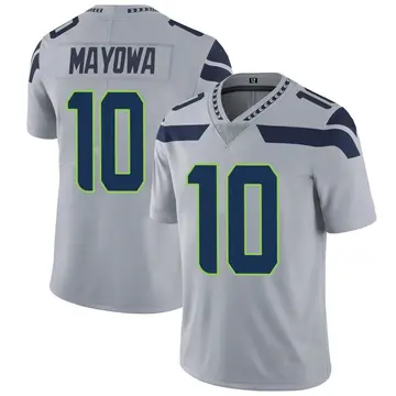 Nike Benson Mayowa Men's Limited Seattle Seahawks Gray Alternate Vapor Untouchable Jersey