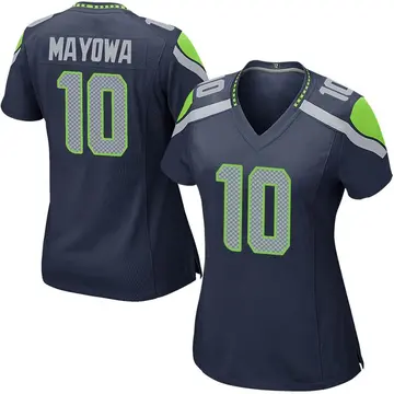 Nike Benson Mayowa Women's Game Seattle Seahawks Navy Team Color Jersey