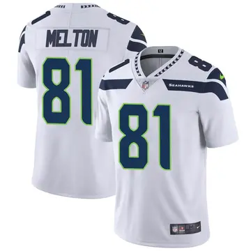 Nike Bo Melton Men's Limited Seattle Seahawks White Vapor Untouchable Jersey