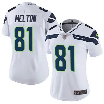 Nike Bo Melton Women's Limited Seattle Seahawks White Vapor Untouchable Jersey