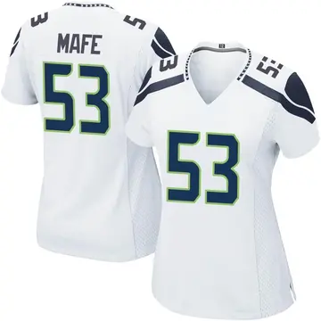 Nike Boye Mafe Women's Game Seattle Seahawks White Jersey