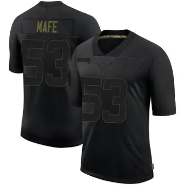 Nike Boye Mafe Youth Limited Seattle Seahawks Black 2020 Salute To Service Jersey