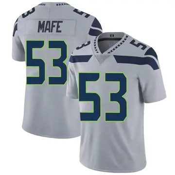 Nike Boye Mafe Youth Limited Seattle Seahawks Gray Alternate Vapor Untouchable Jersey