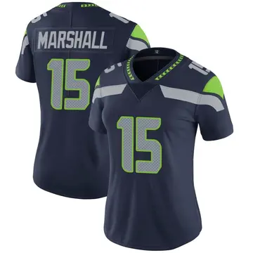 Nike Brandon Marshall Women's Limited Seattle Seahawks Navy Team Color Vapor Untouchable Jersey