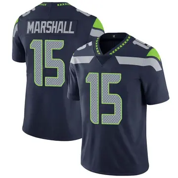 Nike Brandon Marshall Youth Limited Seattle Seahawks Navy Team Color Vapor Untouchable Jersey