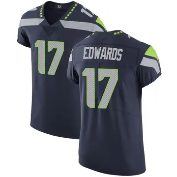 Nike Braylon Edwards Men's Elite Seattle Seahawks Navy Team Color Vapor Untouchable Jersey