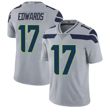 Nike Braylon Edwards Men's Limited Seattle Seahawks Gray Alternate Vapor Untouchable Jersey