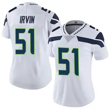 Nike Bruce Irvin Women's Limited Seattle Seahawks White Vapor Untouchable Jersey