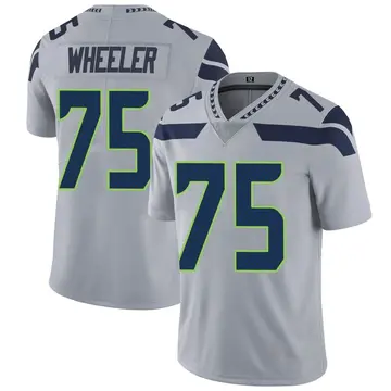 Nike Chad Wheeler Men's Limited Seattle Seahawks Gray Alternate Vapor Untouchable Jersey