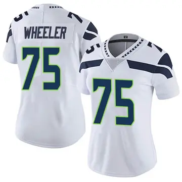 Nike Chad Wheeler Women's Limited Seattle Seahawks White Vapor Untouchable Jersey