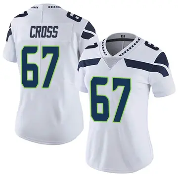 Nike Charles Cross Women's Limited Seattle Seahawks White Vapor Untouchable Jersey