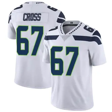 Nike Charles Cross Youth Limited Seattle Seahawks White Vapor Untouchable Jersey