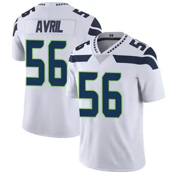 Nike Cliff Avril Men's Limited Seattle Seahawks White Vapor Untouchable Jersey