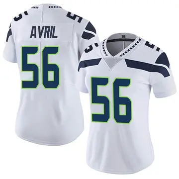 Nike Cliff Avril Women's Limited Seattle Seahawks White Vapor Untouchable Jersey