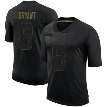 Nike Coby Bryant Men's Limited Seattle Seahawks Black 2020 Salute To Service Jersey
