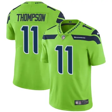 Nike Cody Thompson Men's Limited Seattle Seahawks Green Color Rush Neon Jersey