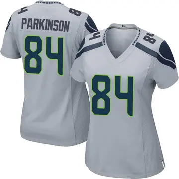 Nike Colby Parkinson Women's Game Seattle Seahawks Gray Alternate Jersey