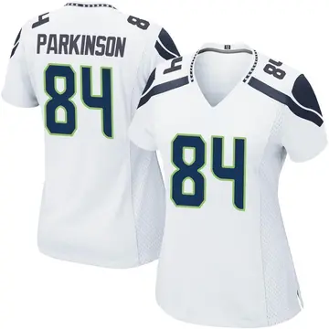 Nike Colby Parkinson Women's Game Seattle Seahawks White Jersey