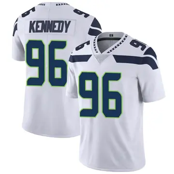 Nike Cortez Kennedy Men's Limited Seattle Seahawks White Vapor Untouchable Jersey