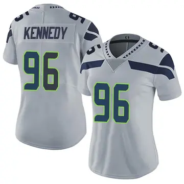 Nike Cortez Kennedy Women's Limited Seattle Seahawks Gray Alternate Vapor Untouchable Jersey