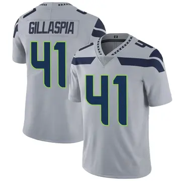 Nike Cullen Gillaspia Men's Limited Seattle Seahawks Gray Alternate Vapor Untouchable Jersey