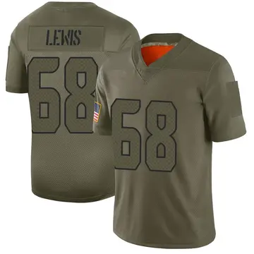 Nike Damien Lewis Youth Limited Seattle Seahawks Camo 2019 Salute to Service Jersey