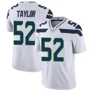 Nike Darrell Taylor Youth Limited Seattle Seahawks White Vapor Untouchable Jersey