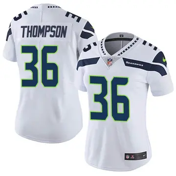 Nike Darwin Thompson Women's Limited Seattle Seahawks White Vapor Untouchable Jersey