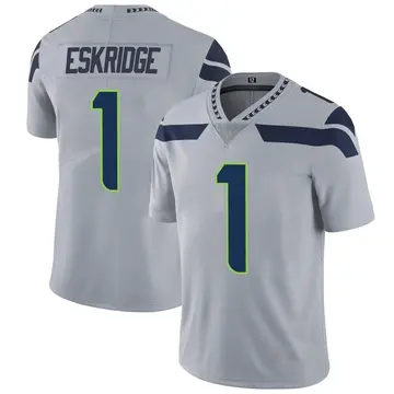Nike Dee Eskridge Men's Limited Seattle Seahawks Gray Alternate Vapor Untouchable Jersey