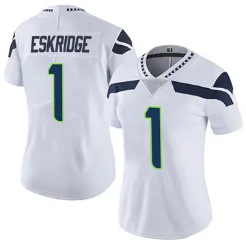Nike Dee Eskridge Women's Limited Seattle Seahawks White Vapor Untouchable Jersey