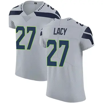 Nike Eddie Lacy Men's Elite Seattle Seahawks Gray Alternate Vapor Untouchable Jersey