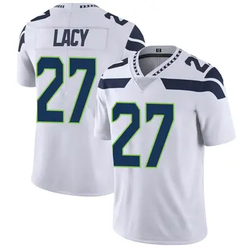 Nike Eddie Lacy Men's Limited Seattle Seahawks White Vapor Untouchable Jersey