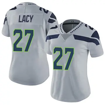 Nike Eddie Lacy Women's Limited Seattle Seahawks Gray Alternate Vapor Untouchable Jersey