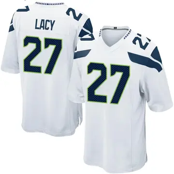 Nike Eddie Lacy Youth Game Seattle Seahawks White Jersey