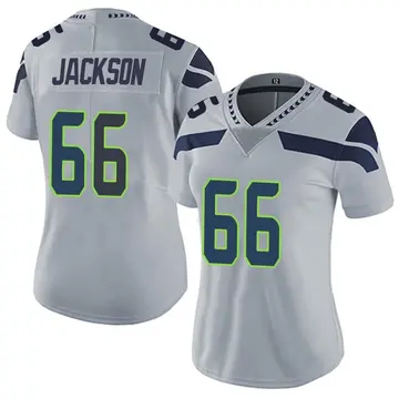 Nike Gabe Jackson Women's Limited Seattle Seahawks Gray Alternate Vapor Untouchable Jersey