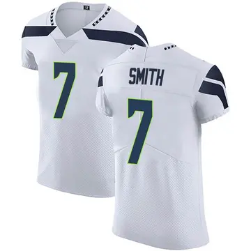 Nike Geno Smith Men's Elite Seattle Seahawks White Vapor Untouchable Jersey