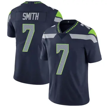 Nike Geno Smith Men's Limited Seattle Seahawks Navy Team Color Vapor Untouchable Jersey