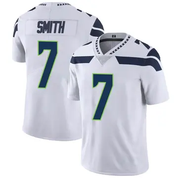 Nike Geno Smith Youth Limited Seattle Seahawks White Vapor Untouchable Jersey