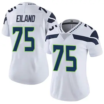 Nike Greg Eiland Women's Limited Seattle Seahawks White Vapor Untouchable Jersey