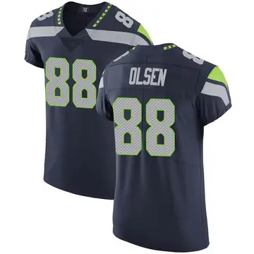 Nike Greg Olsen Men's Elite Seattle Seahawks Navy Team Color Vapor Untouchable Jersey