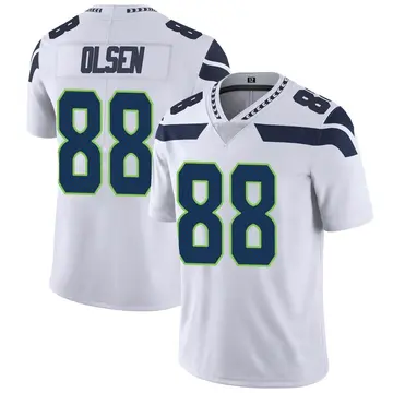 Nike Greg Olsen Men's Limited Seattle Seahawks White Vapor Untouchable Jersey