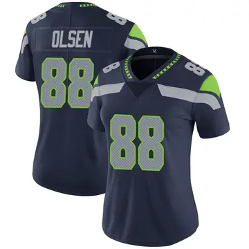 Nike Greg Olsen Women's Limited Seattle Seahawks Navy Team Color Vapor Untouchable Jersey